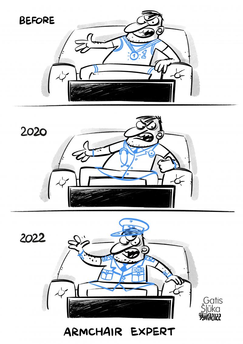 Armchair expert Cartoon Movement